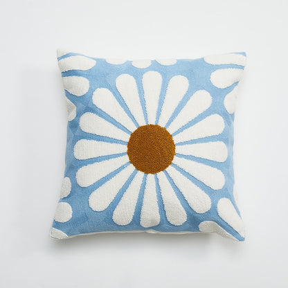 Floral Embroidery Cushion Cover - Just Kidding Store