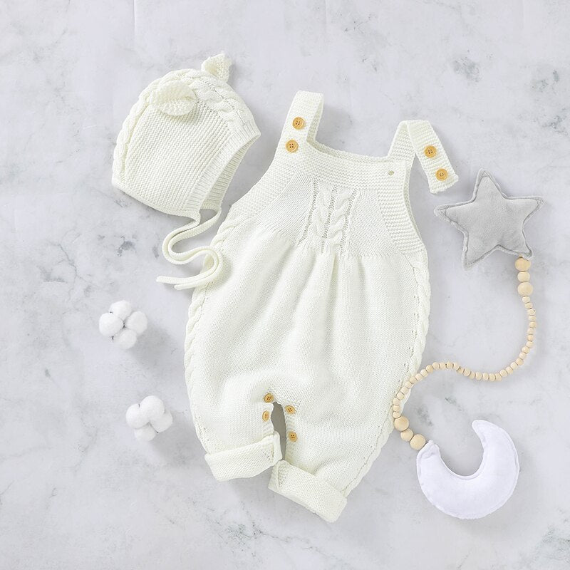 Knitted Toddler Infant Jumpsuit Set - Just Kidding Store