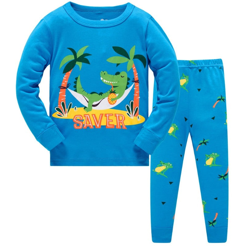 Deep Sea Childrens Pajama Set - Just Kidding Store