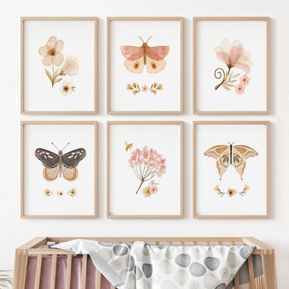 Boho Woodland Nursery Children Canvas Prints - Just Kidding Store