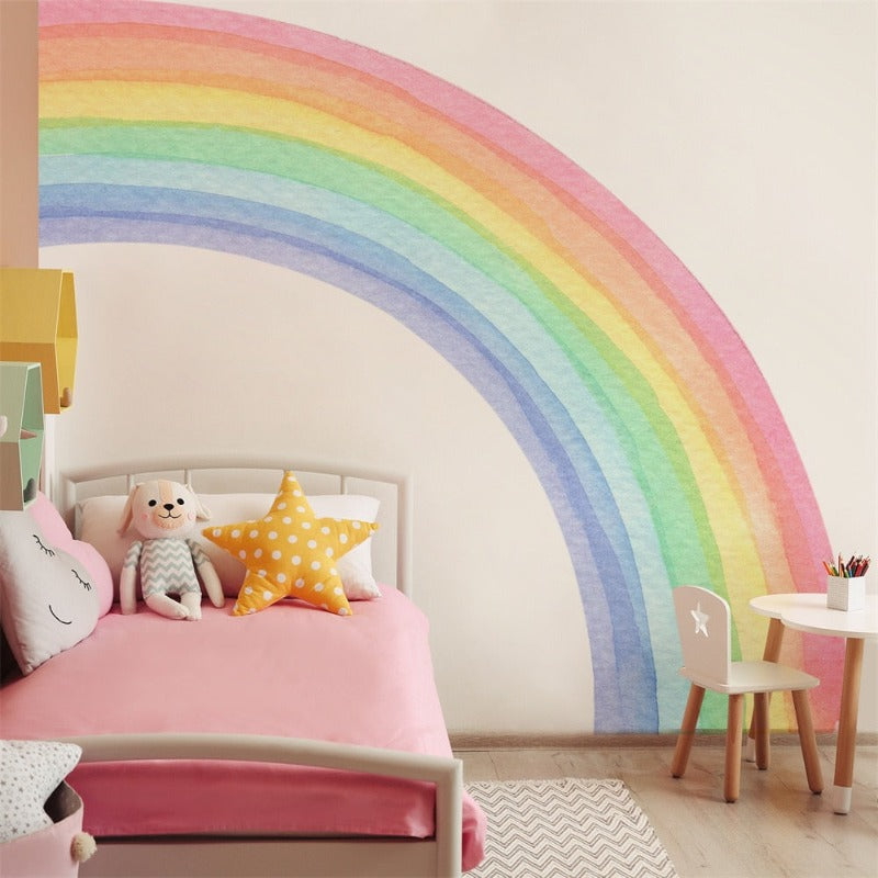 Big Rainbow Fabric Wall Sticker - Just Kidding Store