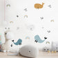 Dolphin Rainbow Nursery Children Wall Stickers - Just Kidding Store