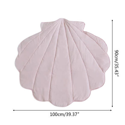Seashell Baby Cotton Nursery Play Mat - Just Kidding Store