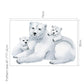 Watercolour Artic Animals Wall Decal - Just Kidding Store