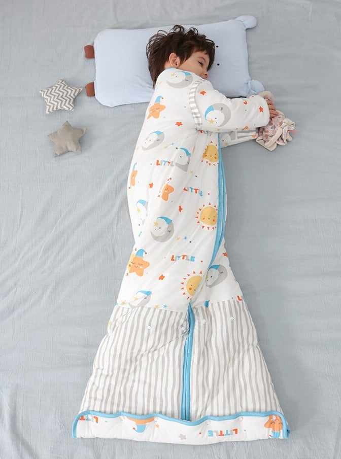 Sleeping Anti-Kick Bag - Detachable Sleeves Sleepsack - Just Kidding Store