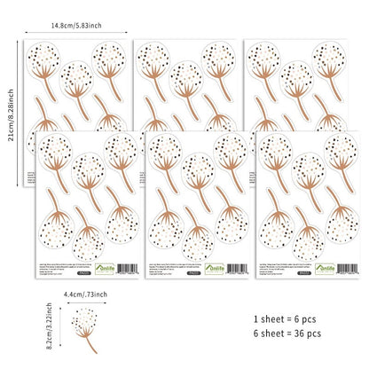 Boho Flowers Nursery Wall Sticker - Just Kidding Store