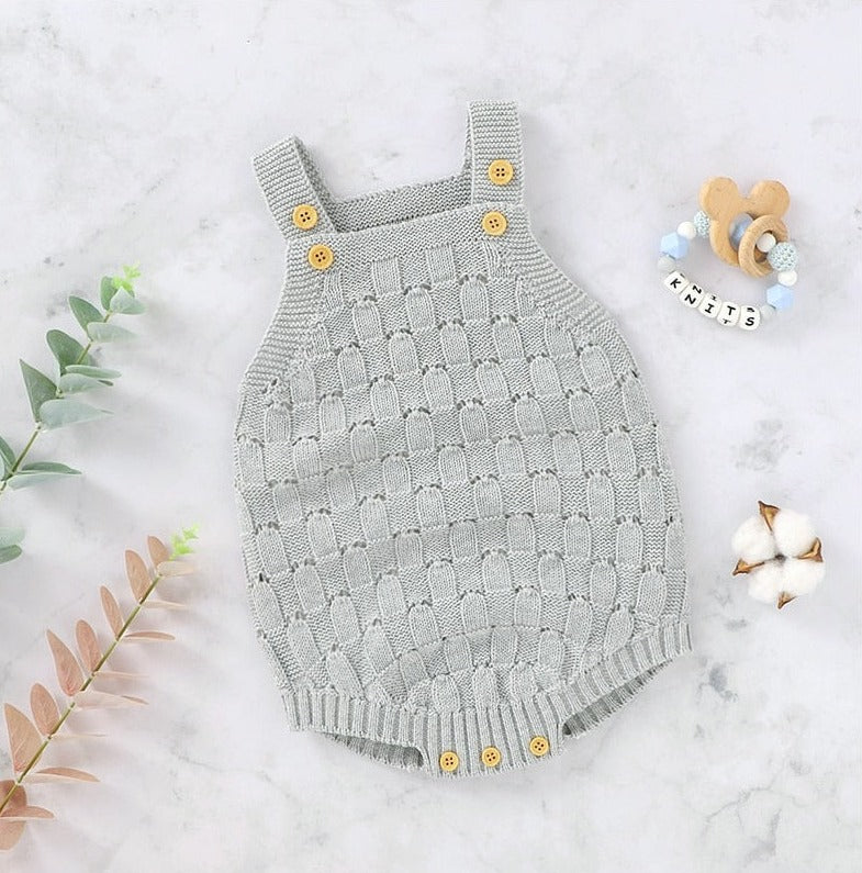 Knitted Baby Infant Bodysuit - Just Kidding Store