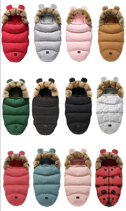 Stroller Footmuff Baby Winter Thick Pram Envelope - Just Kidding Store
