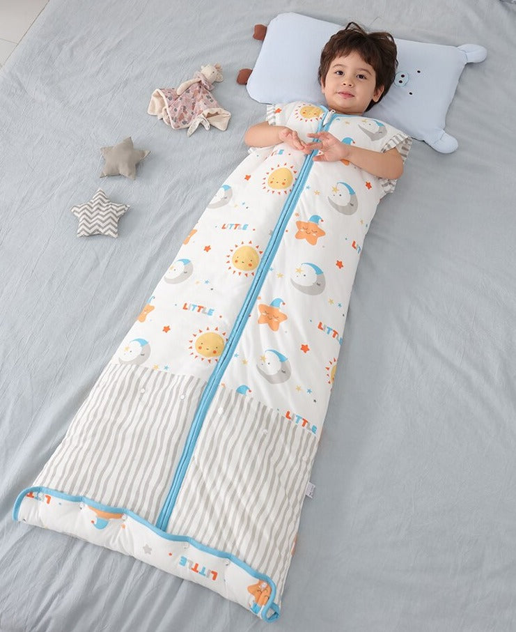 Sleeping Anti-Kick Bag - Detachable Sleeves Sleepsack - Just Kidding Store