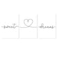 Sweet Dreams Nordic Minimalist Canvas Prints - Just Kidding Store