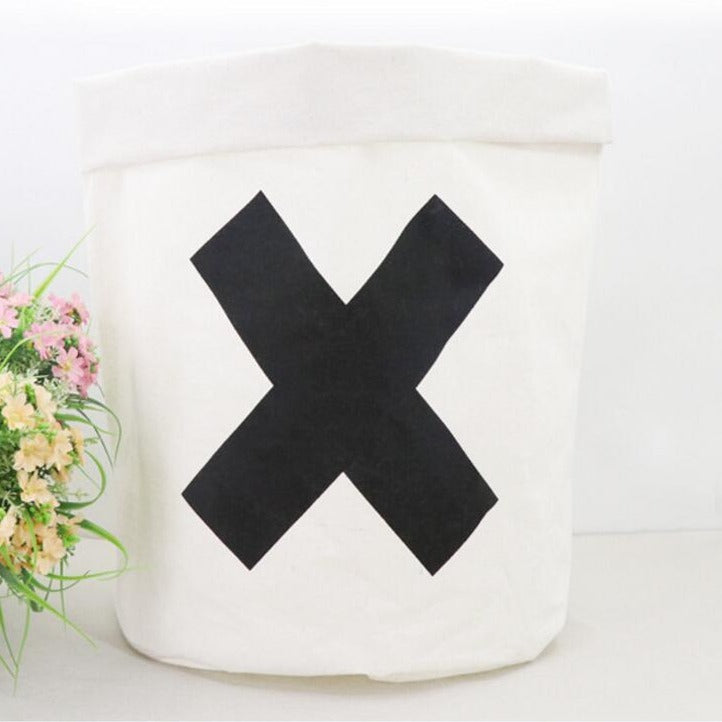 Folding Cotton Canvas Storage Bag - Miffy Bunny - Just Kidding Store