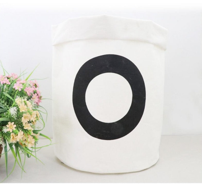 Folding Cotton Canvas Storage Bag - Miffy Bunny - Just Kidding Store