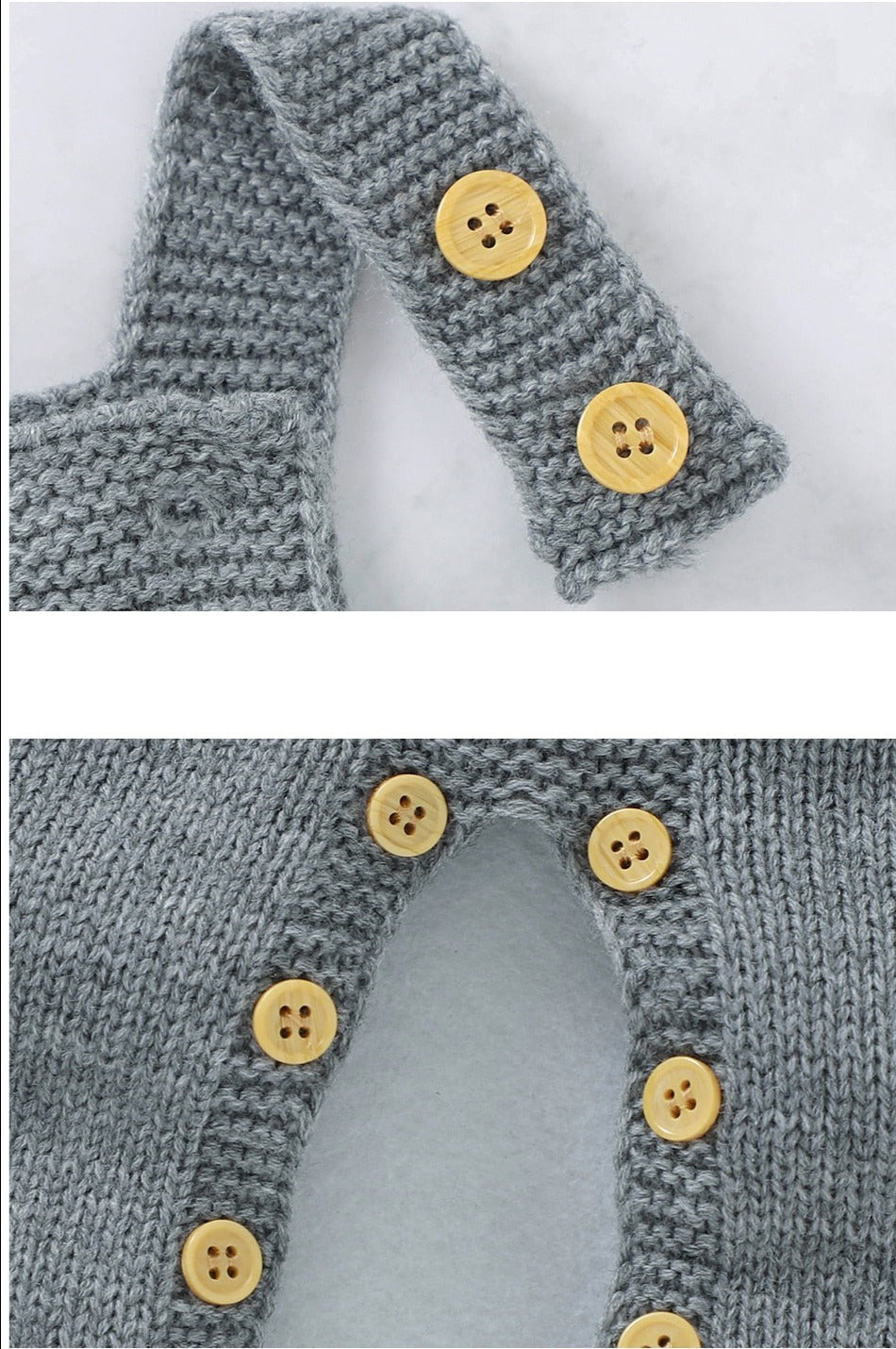 Knitted Toddler Infant Jumpsuit Set - Just Kidding Store