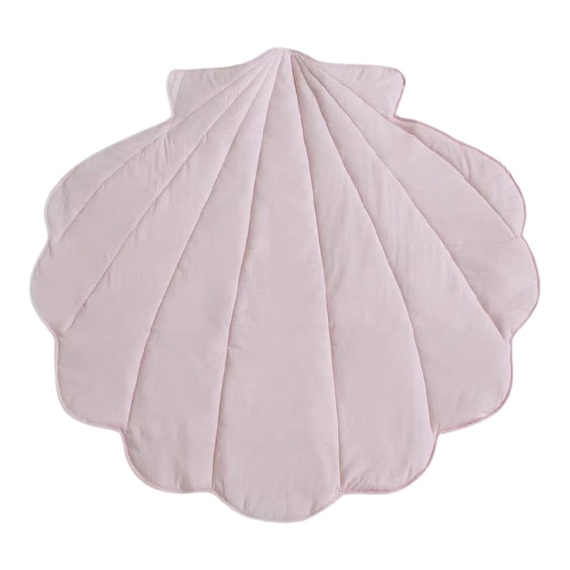 Seashell Baby Cotton Nursery Play Mat - Just Kidding Store