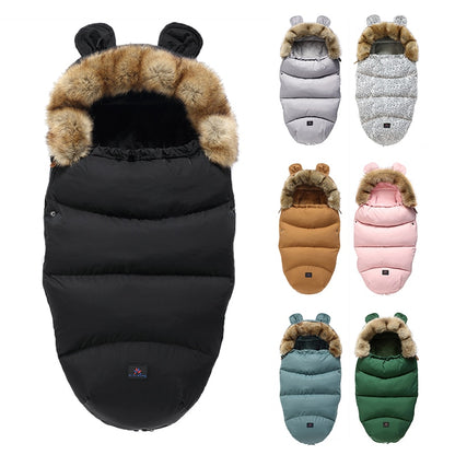 Stroller Footmuff Baby Winter Thick Pram Envelope - Just Kidding Store