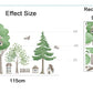 Nordic Forest Wall Decal - Just Kidding Store