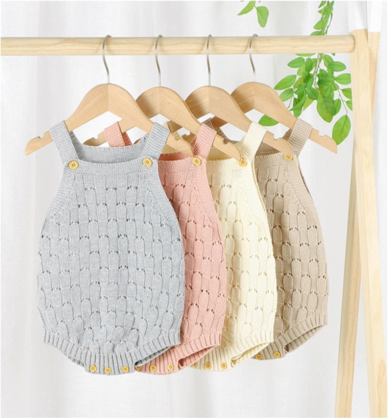 Knitted Baby Infant Toddler Bodysuit - Just Kidding Store