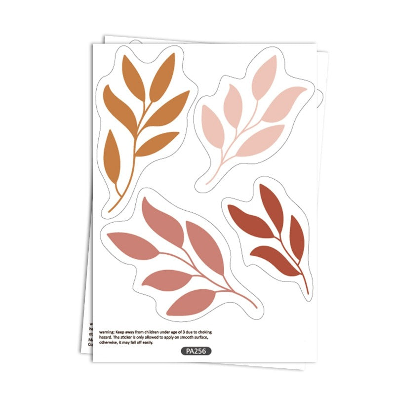 Boho Botanical Leaves Wall Sticker - Just Kidding Store