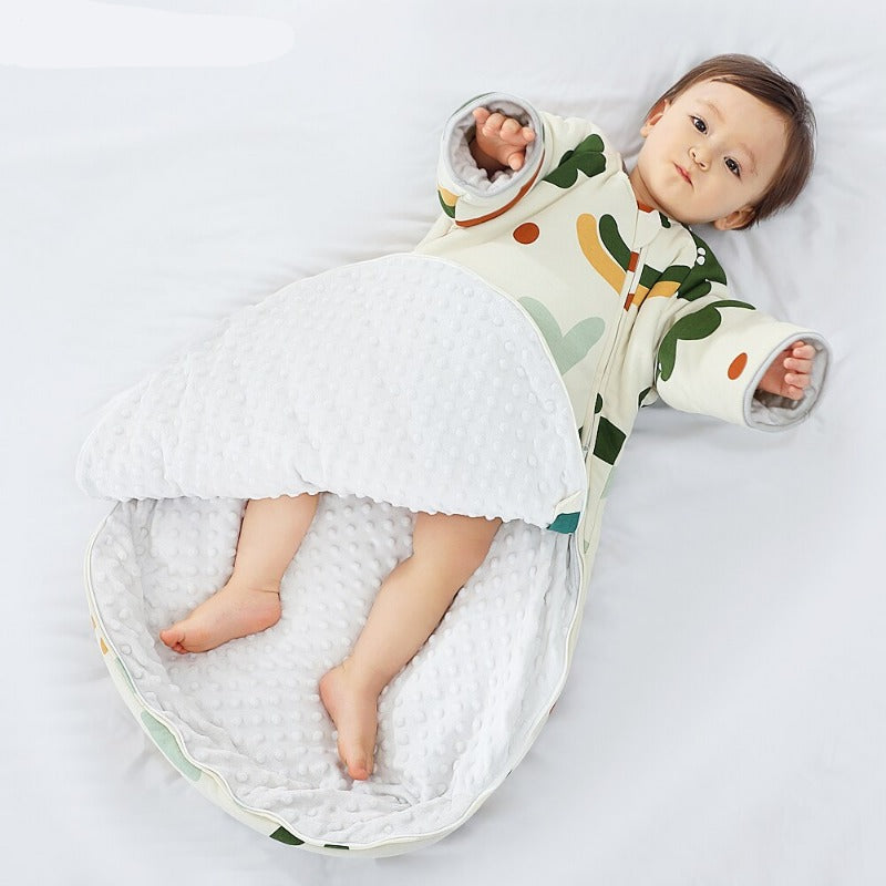 Baby Sleeping Bag - Detachable Sleeves Anti-Kick Sleep Sack - Just Kidding Store