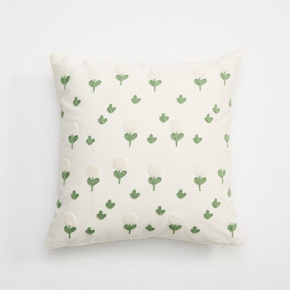 Floral Embroidery Cushion Cover - Just Kidding Store