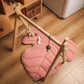 Oak Leaf Play Mat - Blue, Green, Dusty Pink - Just Kidding Store