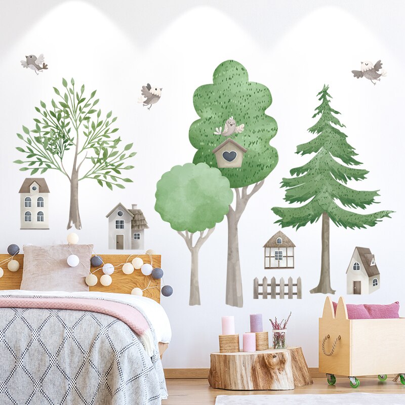 Nordic Forest Wall Decal - Just Kidding Store