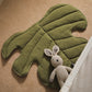 Oak Leaf Play Mat - Blue, Green, Dusty Pink - Just Kidding Store