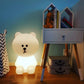 Bear Led Night Light Lamp - Kids Table Lamp - Just Kidding Store