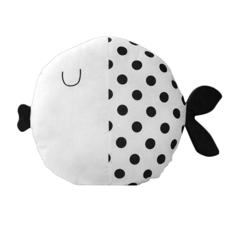 Sleepy Fish Pillow - Kids Cushion