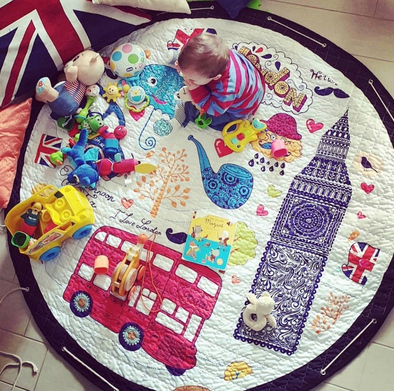 Activity Play Mat - Toy Storage - London - Just Kidding Store