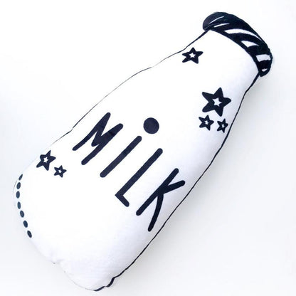 Milk Bottle Plush Cushion - Milk Kids Cushion - Just Kidding Store 