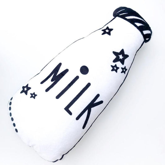 Milk Bottle Plush Cushion - Milk Kids Cushion - Just Kidding Store 