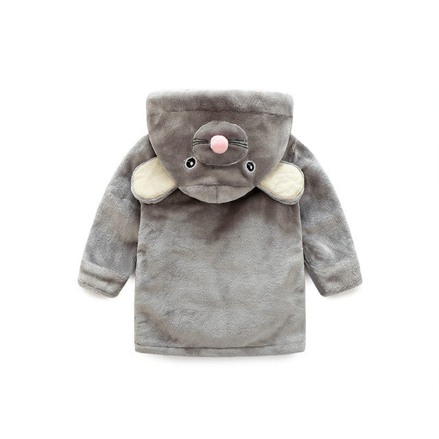Squirrel baby and kids bathrobe nightgown - Just Kidding Store