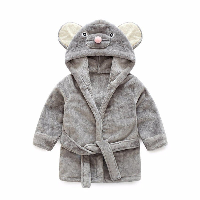 Squirrel baby and kids bathrobe nightgown - Just Kidding Store