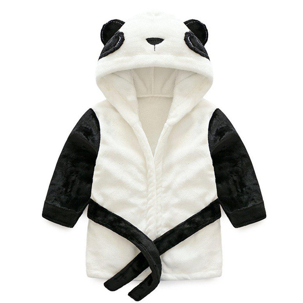 Panda baby and kids bathrobe nightgown - Just Kidding Store