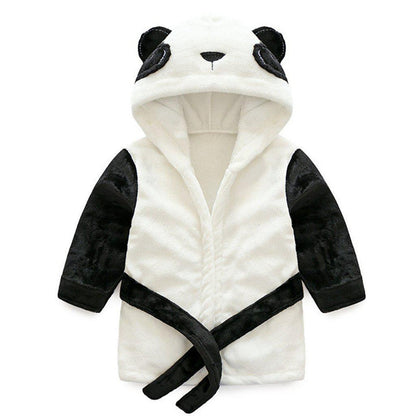 Panda baby and kids bathrobe nightgown - Just Kidding Store