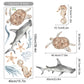 Watercolor Ocean World Wall Decals - Just Kidding Store