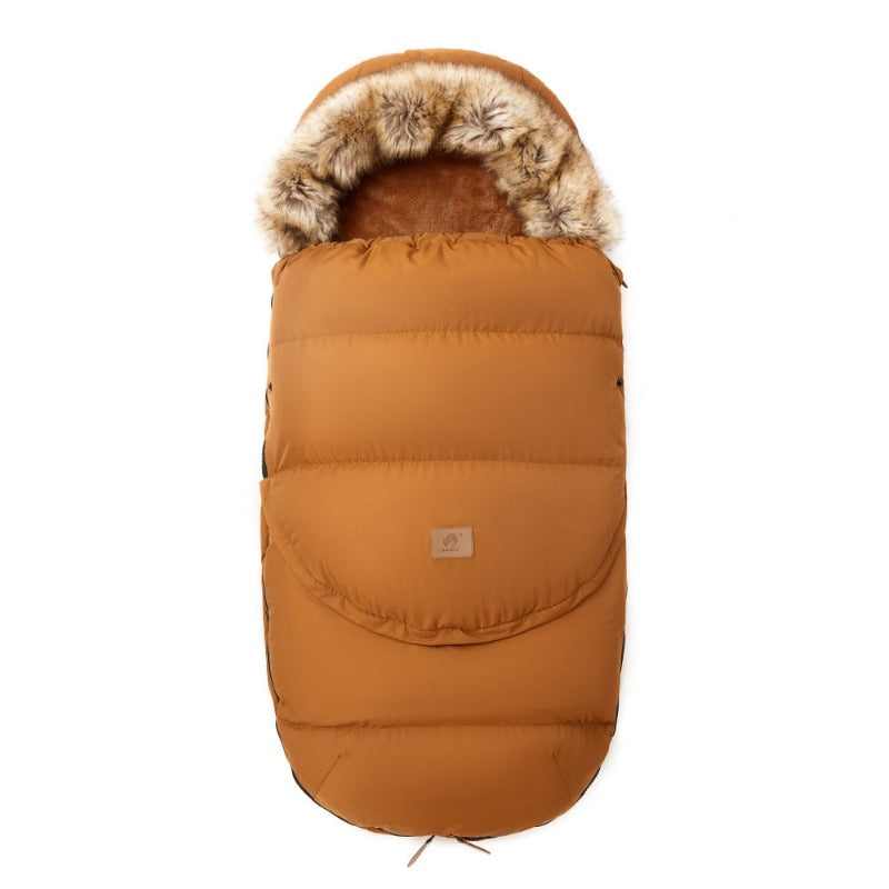 Winter Windproof Footmuff - Adjustable Length Pram Sack 0-4Y - Just Kidding Store