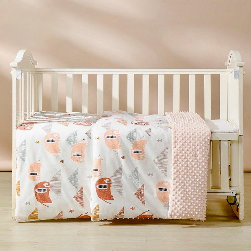 Winter Baby Quilt Blanket Children Warm Bedspread - Just Kidding Store