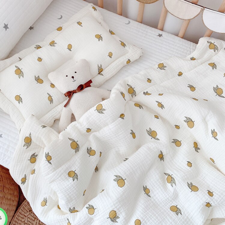 Winter Thick Childrens Muslin Cotton Bed Cover - Just Kidding Store