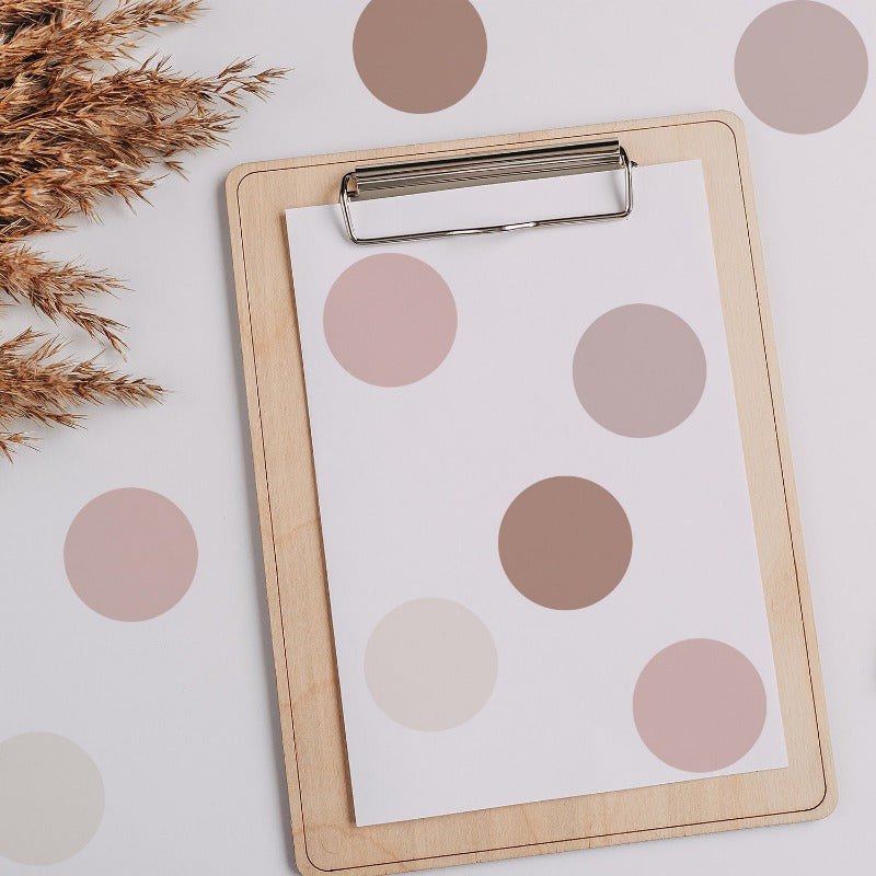 Boho Polka Dot Wall Decals - Just Kidding Store