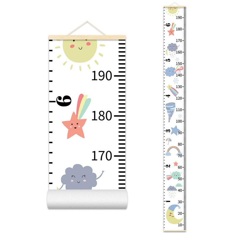 Wooden Height Measure - Wall Hanging Growth Chart - Just Kidding Store