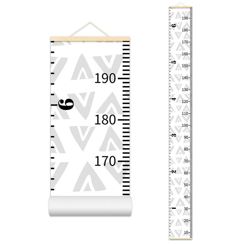 Wooden Height Measure - Wall Hanging Growth Chart - Just Kidding Store