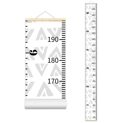 Wooden Height Measure - Wall Hanging Growth Chart - Just Kidding Store