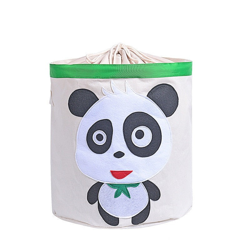 Cartoon Toy Storage - Kids Laundry Basket - Just Kidding Store