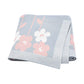 Spring Flowers Knitted Baby Children Blanket - Just Kidding Store