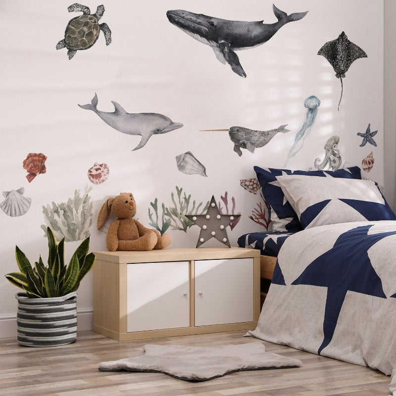 Under The Sea Wall Decals - Just Kidding Store