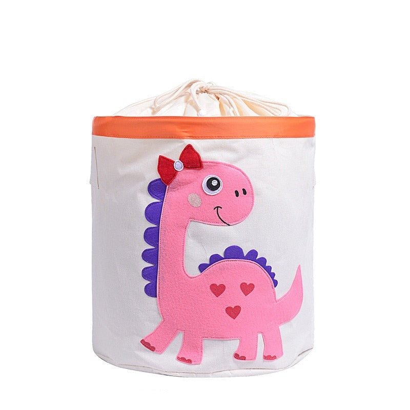 Cartoon Toy Storage - Kids Laundry Basket - Just Kidding Store