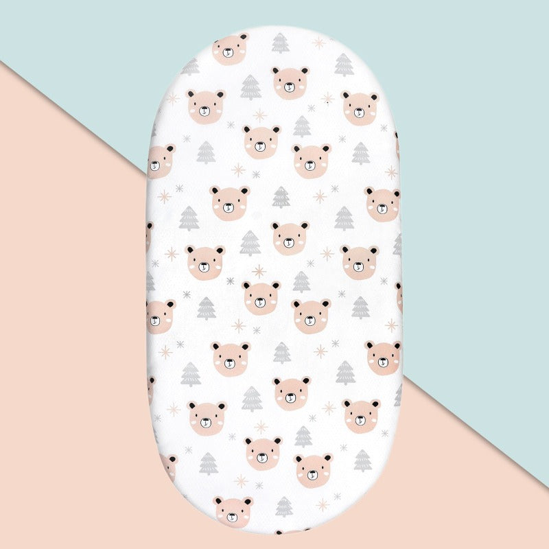 Fitted Baby Bassinet Sheet - Just Kidding Store