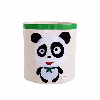 Cartoon Toy Storage - Kids Laundry Basket - Just Kidding Store